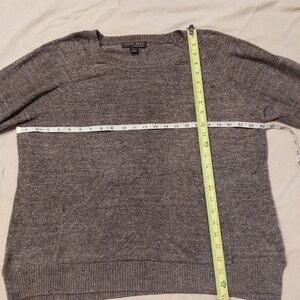 Barefoot Dreams Womens Charcoal Heathered Sweater